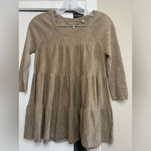 ANTHRO Knitted & Knotted Blouse
